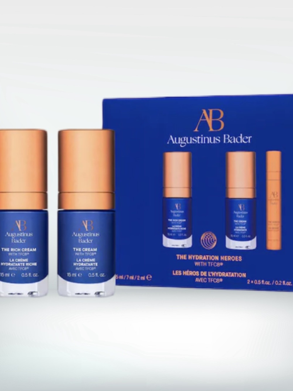 Augustinus Bader Hydration Heroes Set — Blue & Gold 230.00